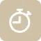 Speed/time icon – stopwatch or timer symbol