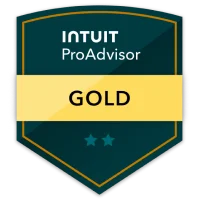 Intuit ProAdvisor Gold certification badge